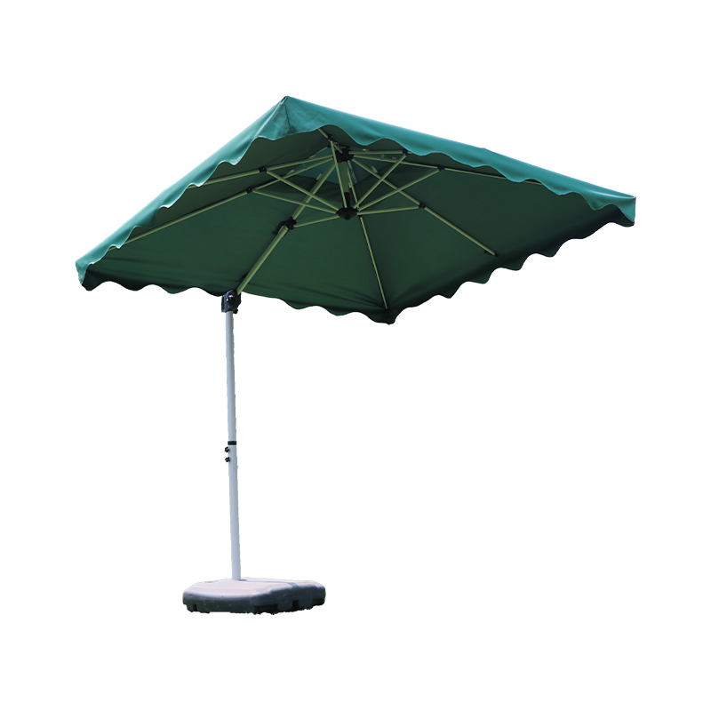 Iron Roman Umbrella Single Double Top Vertical Edge Square Round Iron Outdoor Roman Umbrella