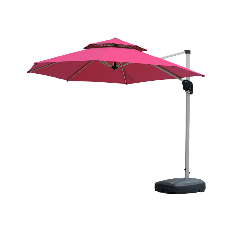 Aluminum Roman Umbrella Aluminum Pole Outdoor Sunshade Roman Umbrella