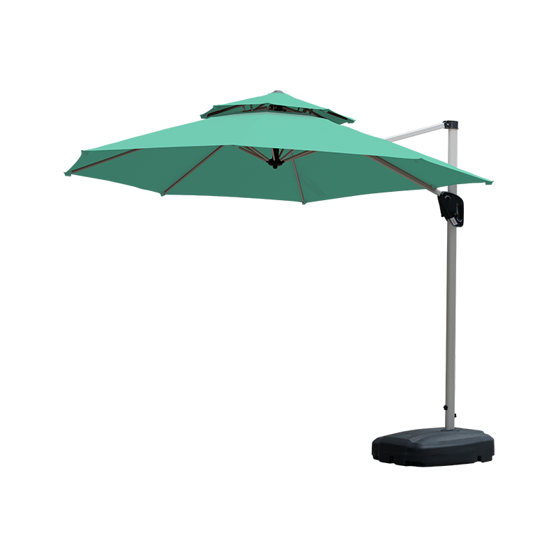 Aluminum Roman Umbrella Aluminum Pole Outdoor Sunshade Roman Umbrella