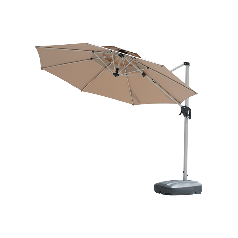 Aluminum Roman Umbrella Aluminum Pole Outdoor Sunshade Roman Umbrella