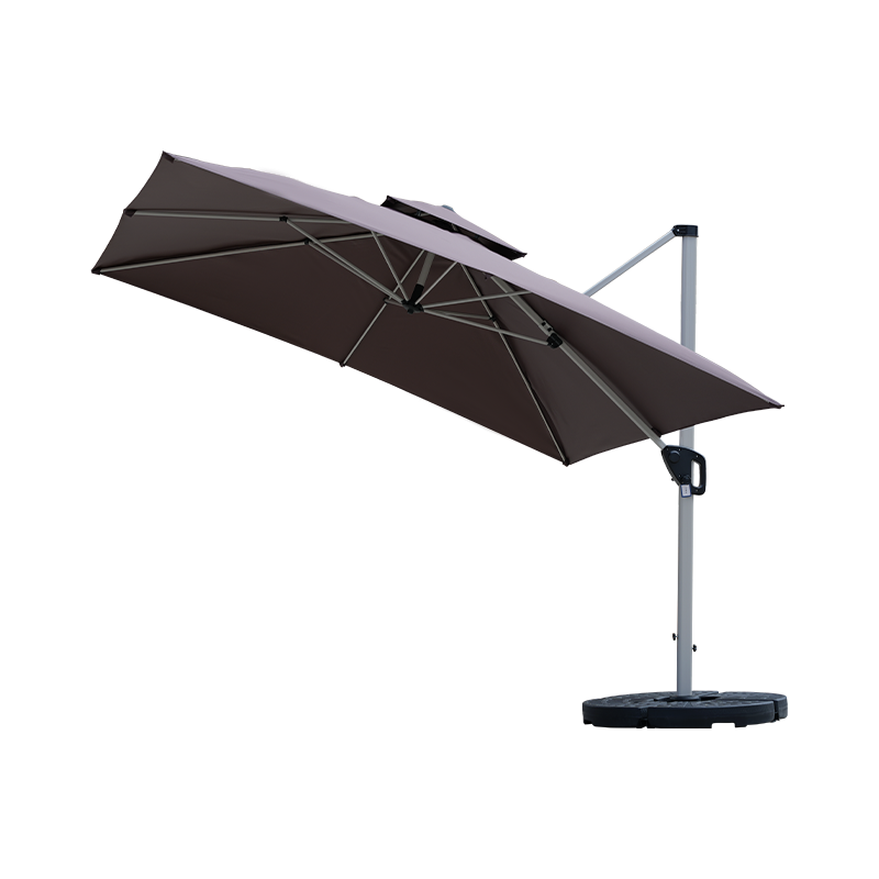 Aluminum Roman Umbrella Aluminum Pole Outdoor Sunshade Roman Umbrella