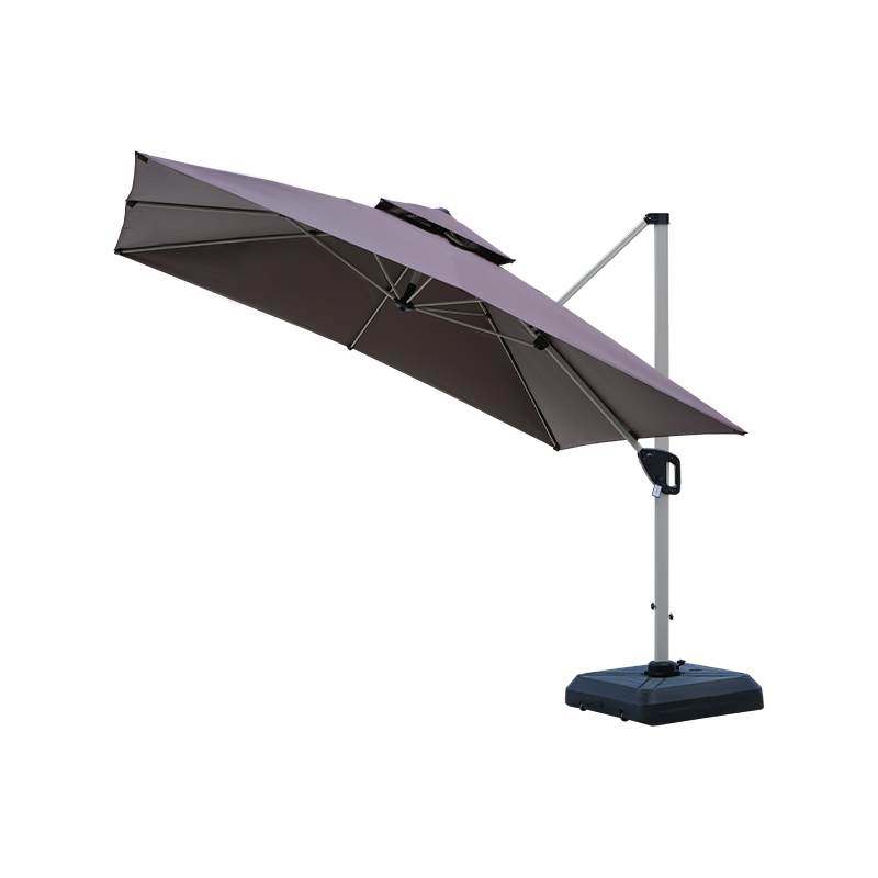 Aluminum Roman Umbrella Aluminum Pole Outdoor Sunshade Roman Umbrella