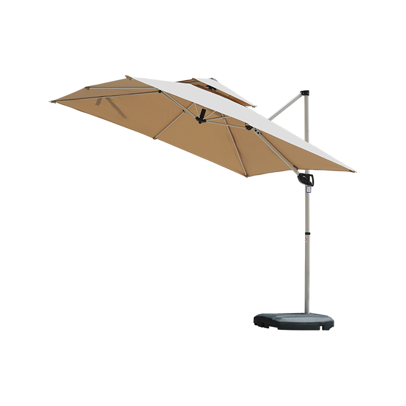 Iron Roman Umbrella Foldable Iron Waterproof Outdoor Sunshade Roman Umbrella