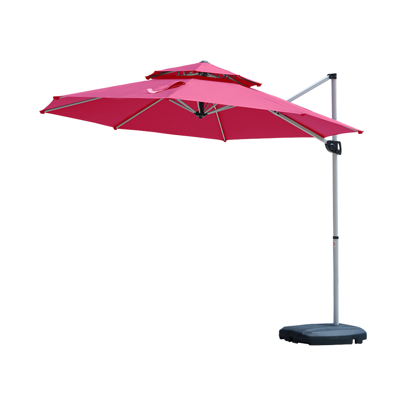 Iron Roman Umbrella Foldable Iron Waterproof Outdoor Sunshade Roman Umbrella