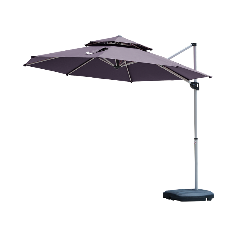 Iron Roman Umbrella Foldable Iron Waterproof Outdoor Sunshade Roman Umbrella