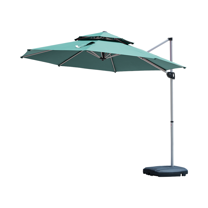 Iron Roman Umbrella Foldable Iron Waterproof Outdoor Sunshade Roman Umbrella