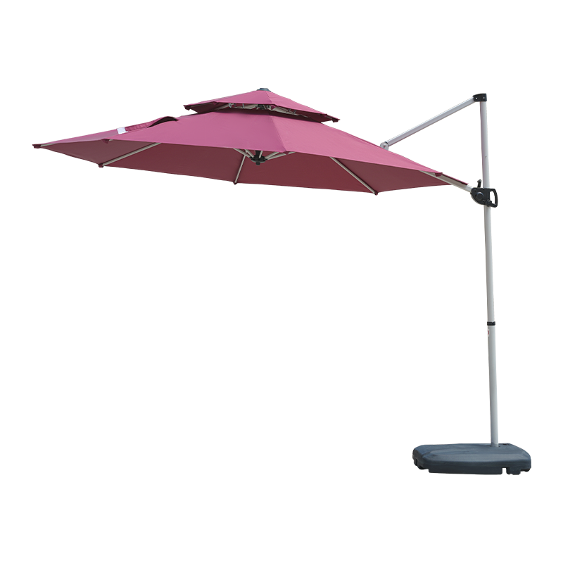 Iron Roman Umbrella Foldable Iron Waterproof Outdoor Sunshade Roman Umbrella