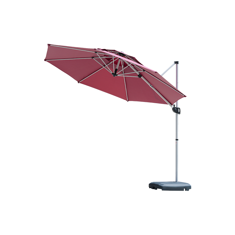 Iron Roman Umbrella Foldable Iron Waterproof Outdoor Sunshade Roman Umbrella