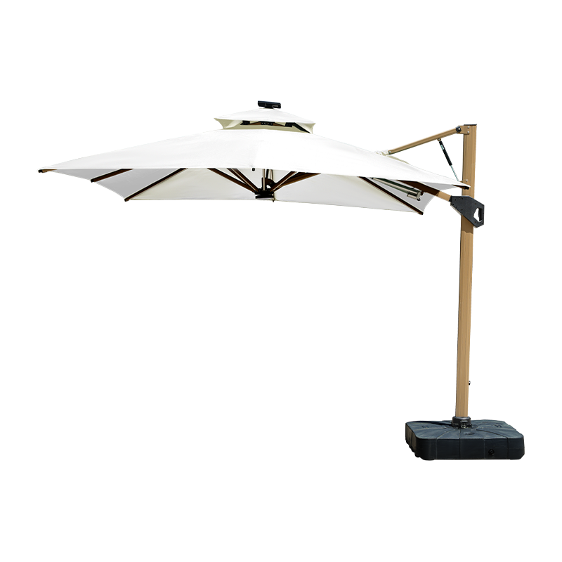 Hydraulic Roman umbrella LED Outdoor Parasol Electric Hydraulic Umbrella